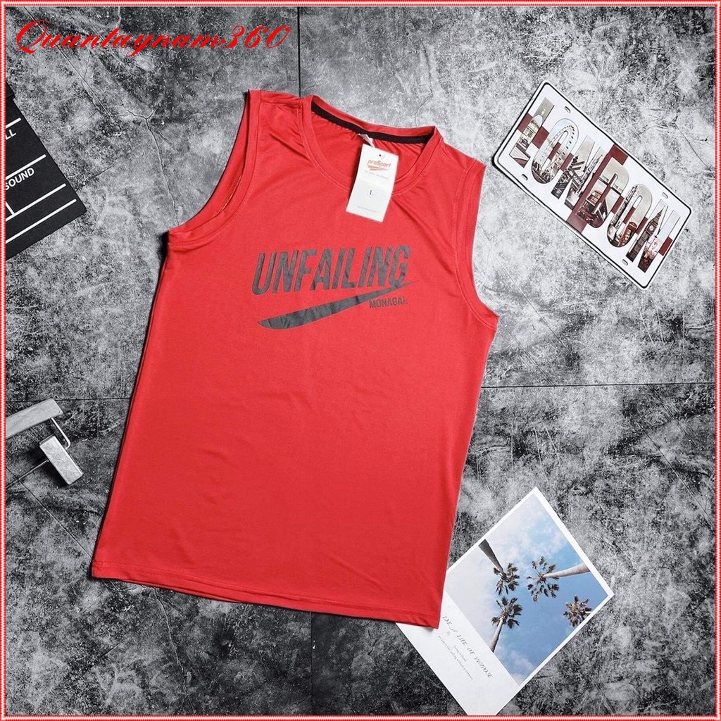 Áo ba lỗ nam, Áo tập gym chơi thể thao co giãn 4 chiều thấm hút mồ hôi nam tính tôn dáng | BigBuy360 - bigbuy360.vn