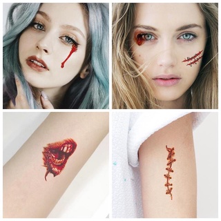Hình xăm dán halloween