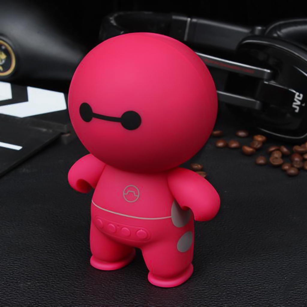 Loa bluetooth mini hình Baymax dễ thương cho văn phòng
