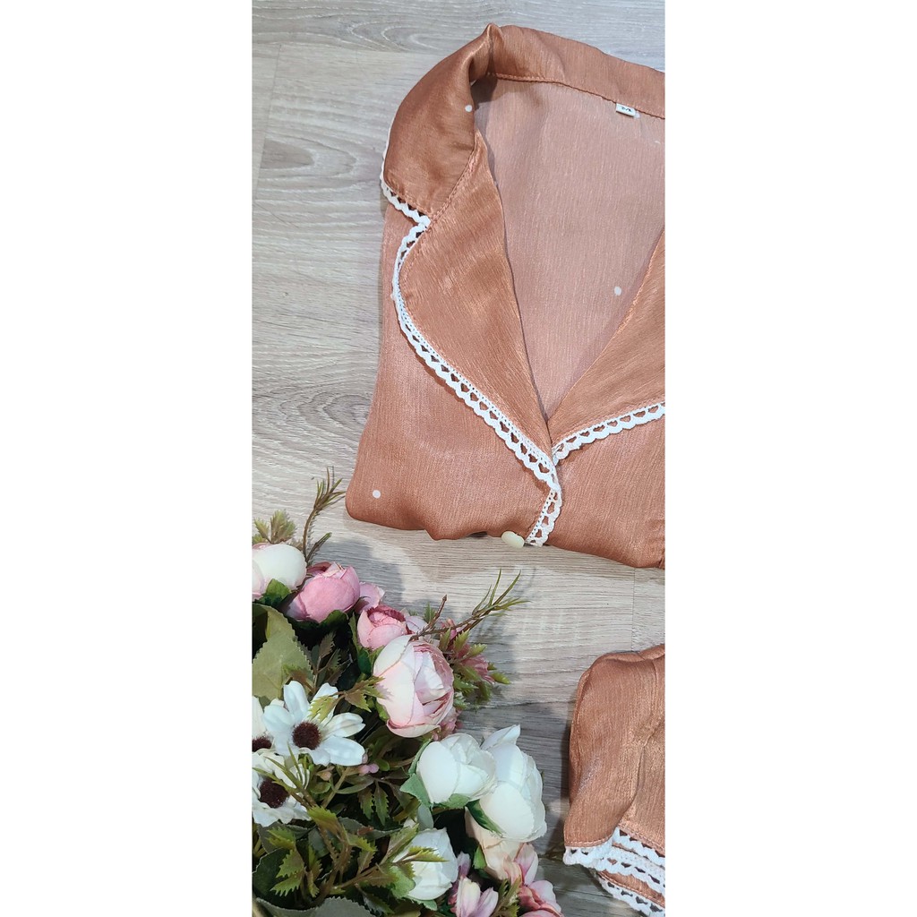[Mã FATHANG5 giảm 10K đơn 50K] [GIẢM GIÁ]ĐỒ BỘ PIJAMA MẶC NHÀ[Ảnh thật- Hàng thiết kế] vải lụa satin gấm cực sang | BigBuy360 - bigbuy360.vn