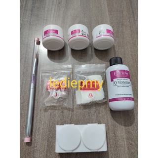 Combo set đắp móng bột.. dùng lưu huỳnh. Combo đủ đồ học và đắp móng bột.
