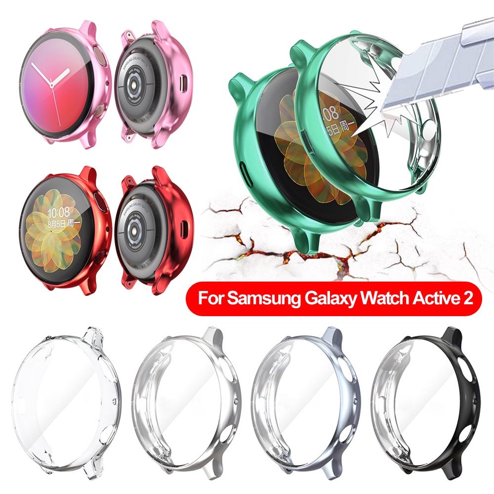Ốp Đồng Hồ Tpu Bảo Vệ Màn Hình Trong Suốt Cho Đồng Hồ Thông Minh Samsung Galaxy Watch Active 2