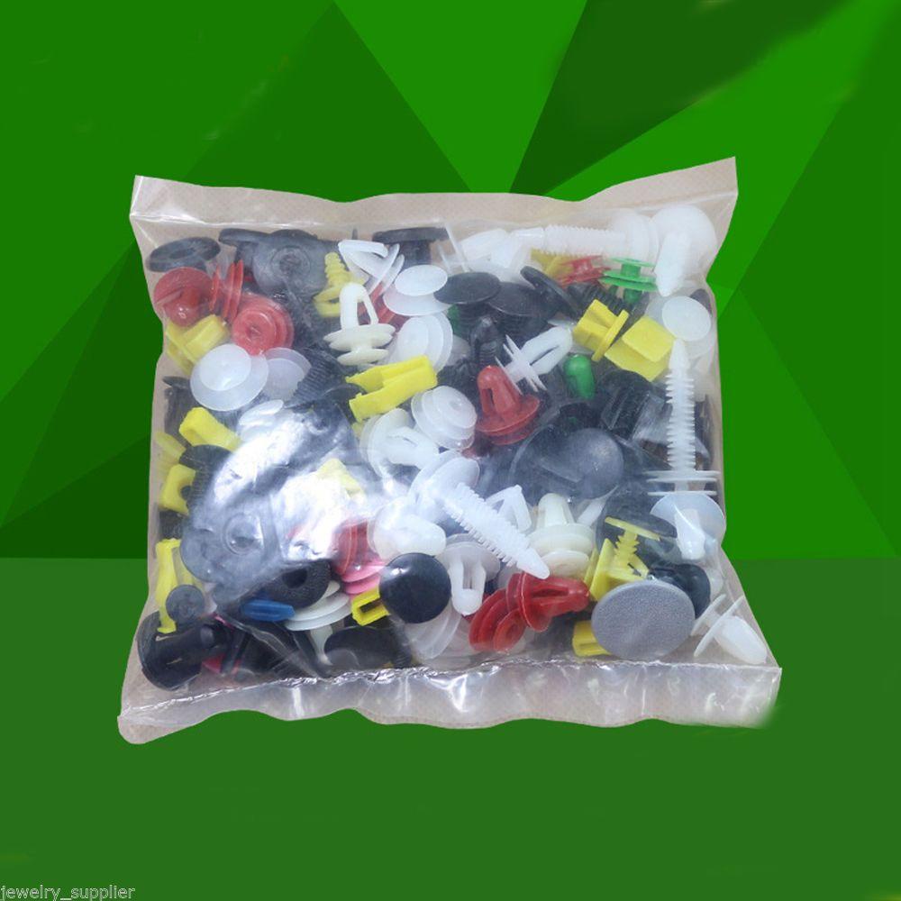 Set 200 Kẹp Đinh Tán Bằng Nhựa Chuyên Dụng
