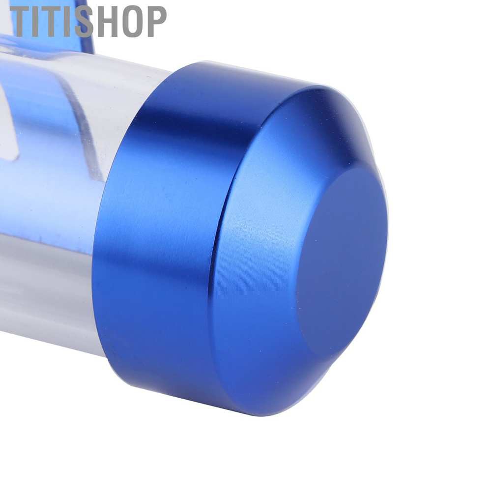 Titishop Universal Motorcycle Cylindrical Tube Tax Disc Frame License Holders Storage Cylinder