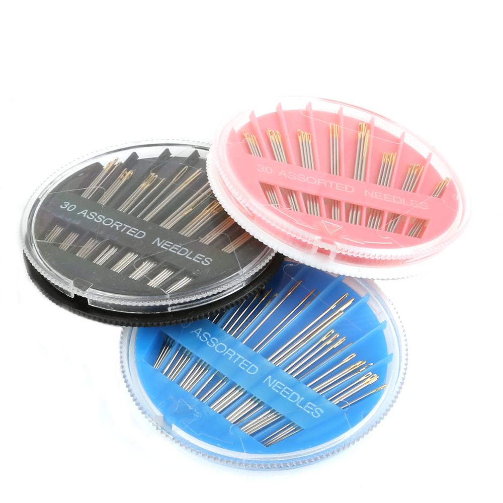 Set 30 kim khâu vải da 3 màu chuyên dụng