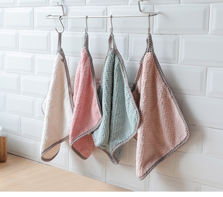 Khăn Lông Mềm Lau Tay Vệ Sinh Đa Năng 25x27.5cm