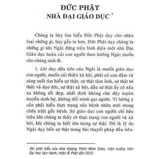 Sách - Đức Phật Nhà Đại Giáo Dục