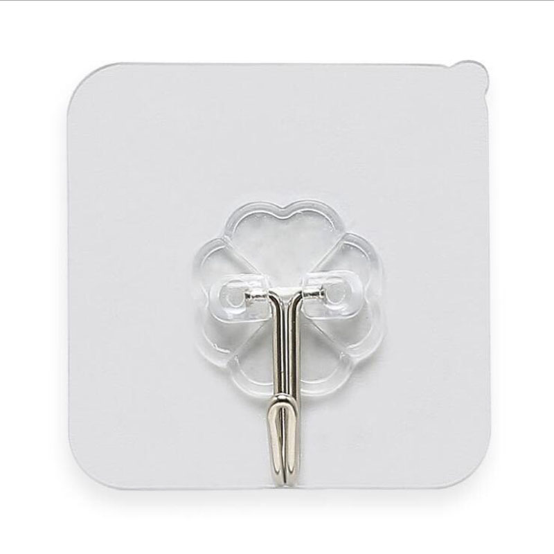Hook viscose wall hanging coat hook free punching sticky hook seamless wall bathroom kitchen hook