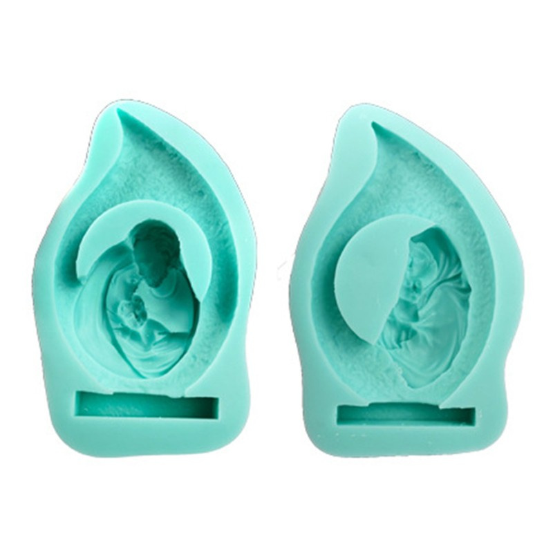 Khuôn Silicone Làm Đất Sét Thủ Công