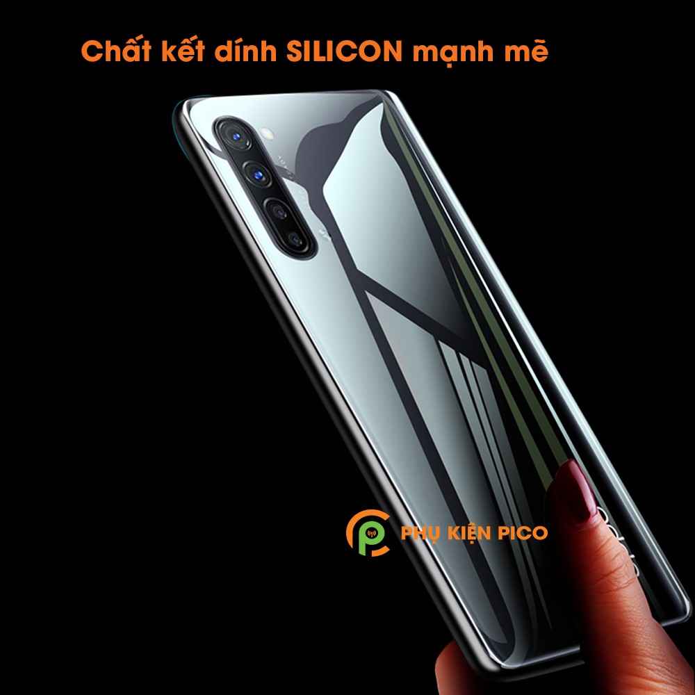 Dán lưng Reno 3 / Reno 4 full mặt lưng trong suốt PPF tự phục hồi vết xước - Dán dẻo Oppo Reno 3