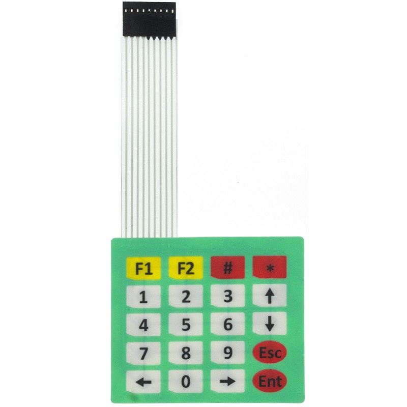 Bảng mạch công tắc 4 12 16 20 phím 1x4 3x4 4x4 4x5 cho Arduino