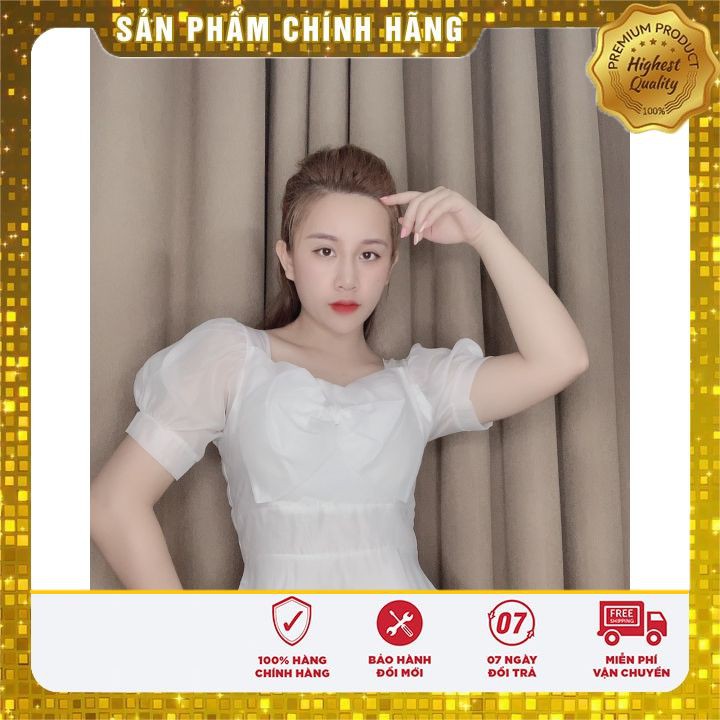 Áo Kiểu Nơ thiết kế độc đáo chất vải lụa tơ mẫu độc quyền của shop 2021