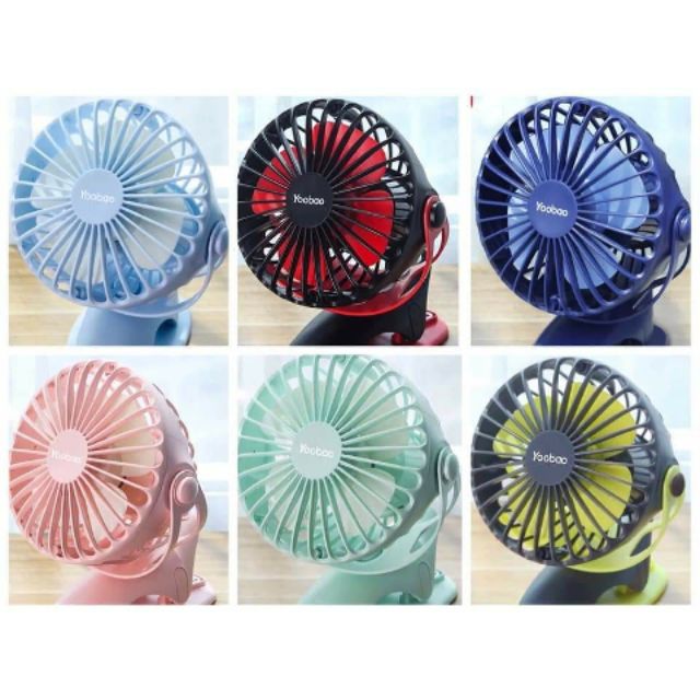 (hàng order) Quạt mini yoobao _ cổng sạc usb