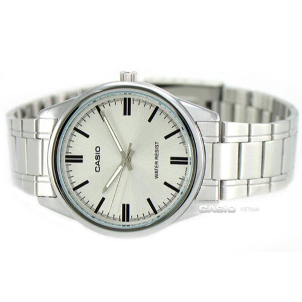 Đồng Hồ Quartz Nữ Casio WATCHSTORE LTP-V005D-7AUDF Thiết Kế Mặt Kính Khoáng 28mm, Dây kim loại Và Vỏ Thép Không Gỉ