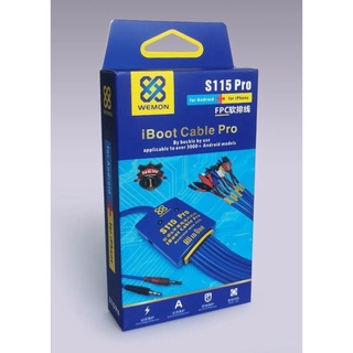 Dây cấp nguồn điện thoại đa năng Wemon S115 Pro (6 đầu từ 6G đến 12 Pro Max + 17 đầu Andoid)