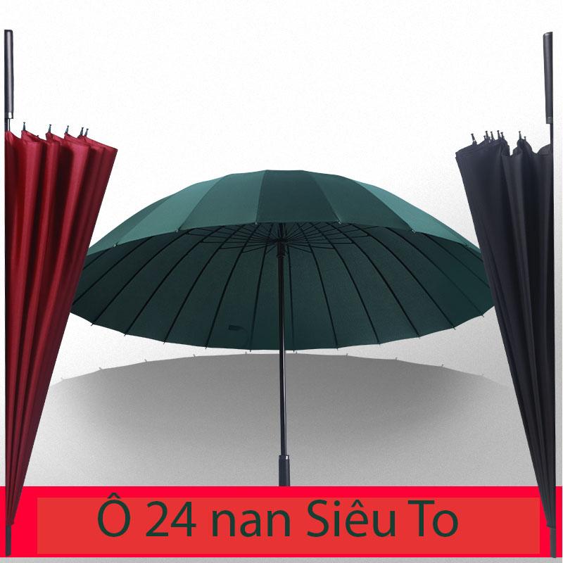 Ô dù cỡ lớn, ô dù đi mưa , Cây Dù Che Mưa, Cây Dù Che Nắng Dành Cho 3 Người, ô cán dài 24 nan chống lật siêu chắc chắn