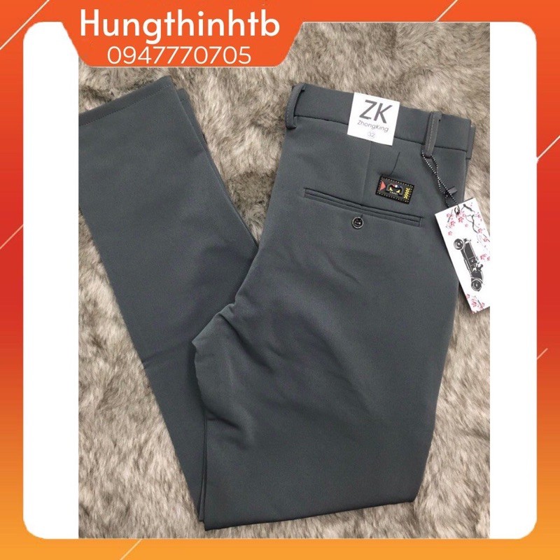 Quần tây nam phom âu dáng hàn quốc ống côn vải co dãn, hình thật chất vải dày mịn đẹp loại 1 chuẩn shop, có freeship.