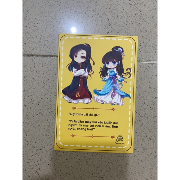 Combo postcard và pop up