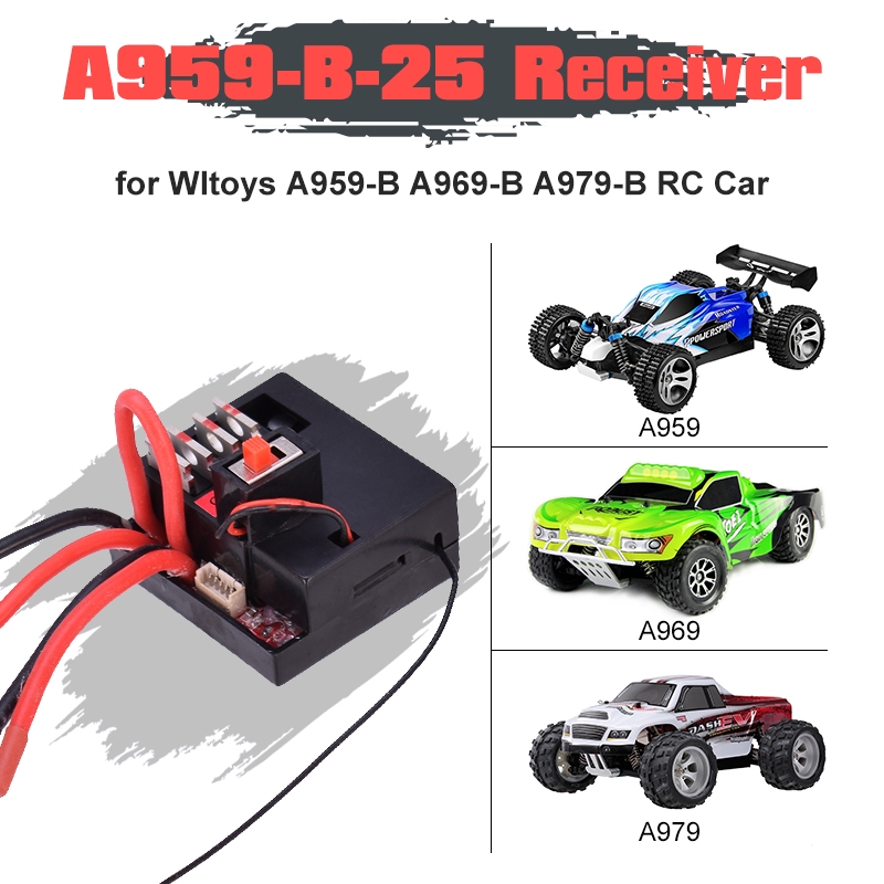 Thiết Bị Nhận Tín Hiệu A959-B A969 A979-1 / 18 25 Cho Xe Đồ Chơi Wltoys