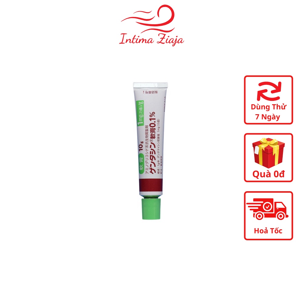 Kem Giảm Thâm Sẹo, Mờ Sẹo Gentacin Ointment 0.1% Nhật Bản 10g