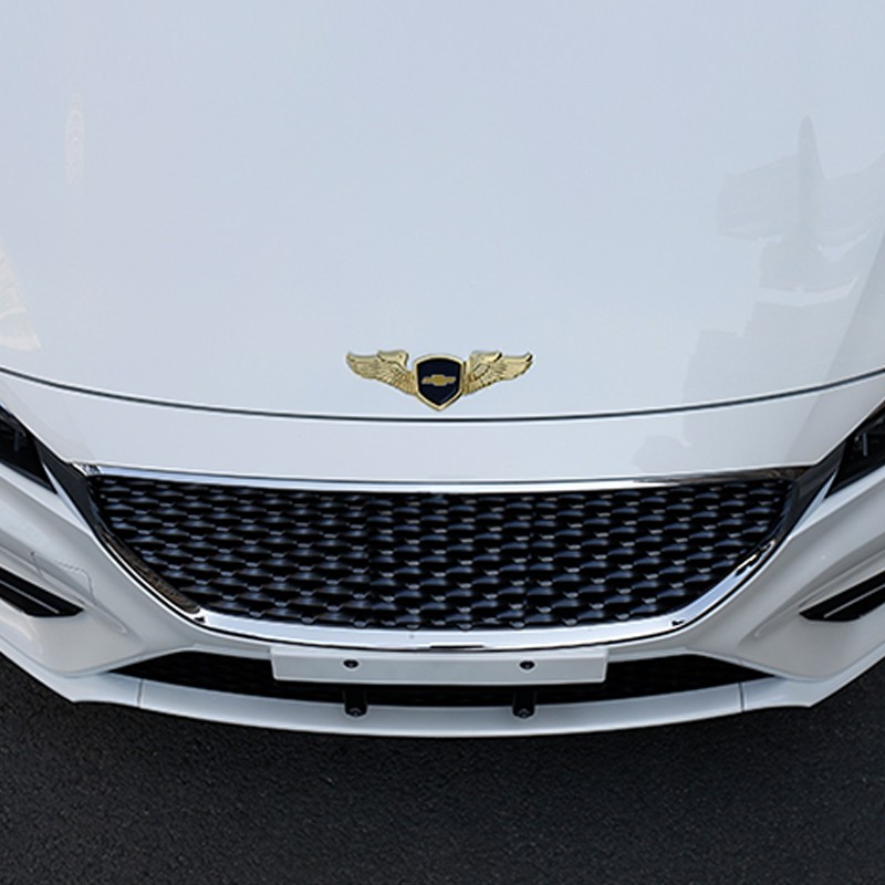 Miếng dán trang trí xe ô tô hình cánh thiên thần dành cho Chevrolet Aveo Cruze Malibu Sail Captiva Lacetti