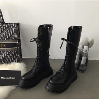 Giày boots đế cao cá tính ulzzang Hàn Quốc Yannie Lolita