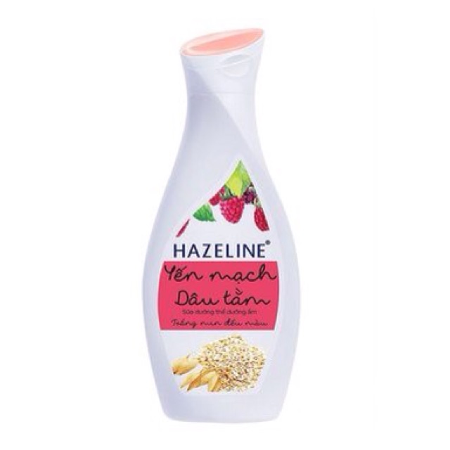 Sữa dưỡng thể Hazeline Matcha lựu đỏ chai 230ml