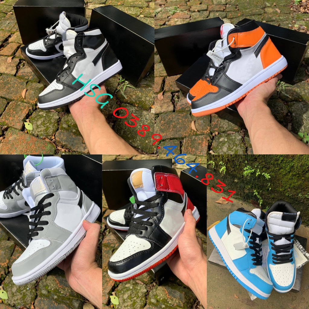 𝐒𝐢ê𝐮 𝐑ẻ[FREESHIP-full box + bill] Giày sneaker Giầy J cao nam nữ Hot Trend