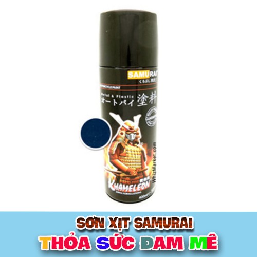 Chai sơn màu xanh đậm 116 Samurai Paint