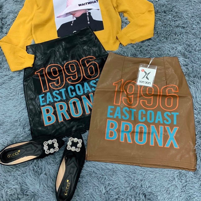 Chân váy da váy chữ A dáng ngắn hàng QC siêu xinh | BigBuy360 - bigbuy360.vn