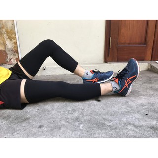 Băng gối bóng chuyền, bóng rổ, Bó gối dài chơi thể thao chính hãng Aolikes 7811 (1 đôi) tltlt1702