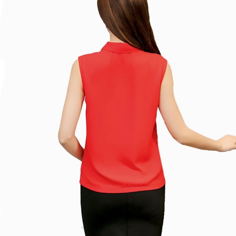 Áo nữ không tay suông màu kiểu dáng thanh lịch phong cách thời trang hiện đại | BigBuy360 - bigbuy360.vn