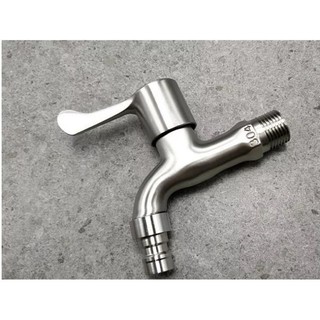Vòi hồ xả nước nhà vệ sinh ( Toilet ) sân thượng, máy giặt, vòi nước tưới cây Inox 304 Cao cấp giá rẻ Khuyến mãi 2021