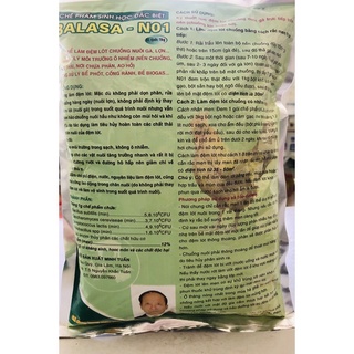 2 Kg Balasa No1, Men rắc chuồng gà, ủ phân, khử mùi hôi chuồng( Hàng chuẩn, đóng gói căng phồng)