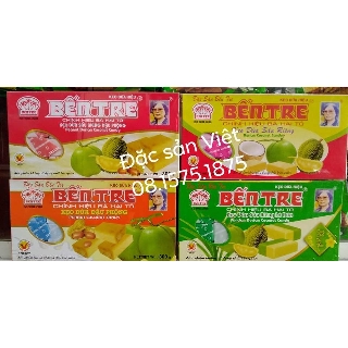 KẸO DỪA BẾN TRE 300G hương vị truyền thống - kẹo dừa bà hai tỏ