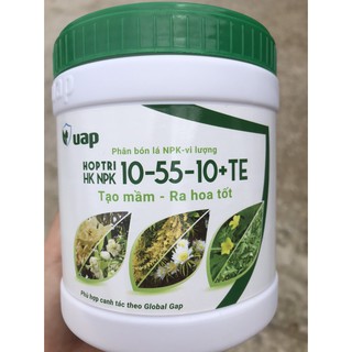 Phân bón lá hợp trí npk 10-55-10+te hộp 500gr - tạo mầm và ra hoa
