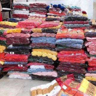 Áo cotton đũi cổ tim