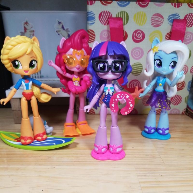 My little pony phiên bản mini equesta girl bộ sưu tập beach collection (mô tả)