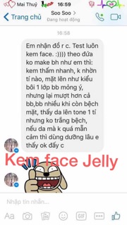Kem face jelly sữa ong chúa