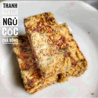 Thanh cơm gạo lứt chà bông mix hạt / gạo lứt chà bông/ gạo lứt rong biển ăn kiêng