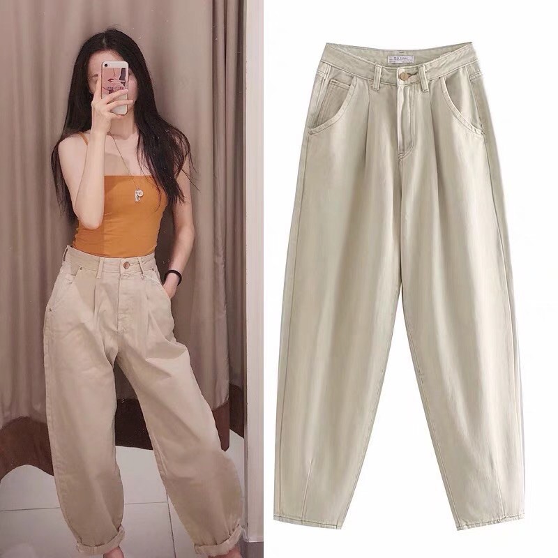 Quần slouchy zara nhiều màu