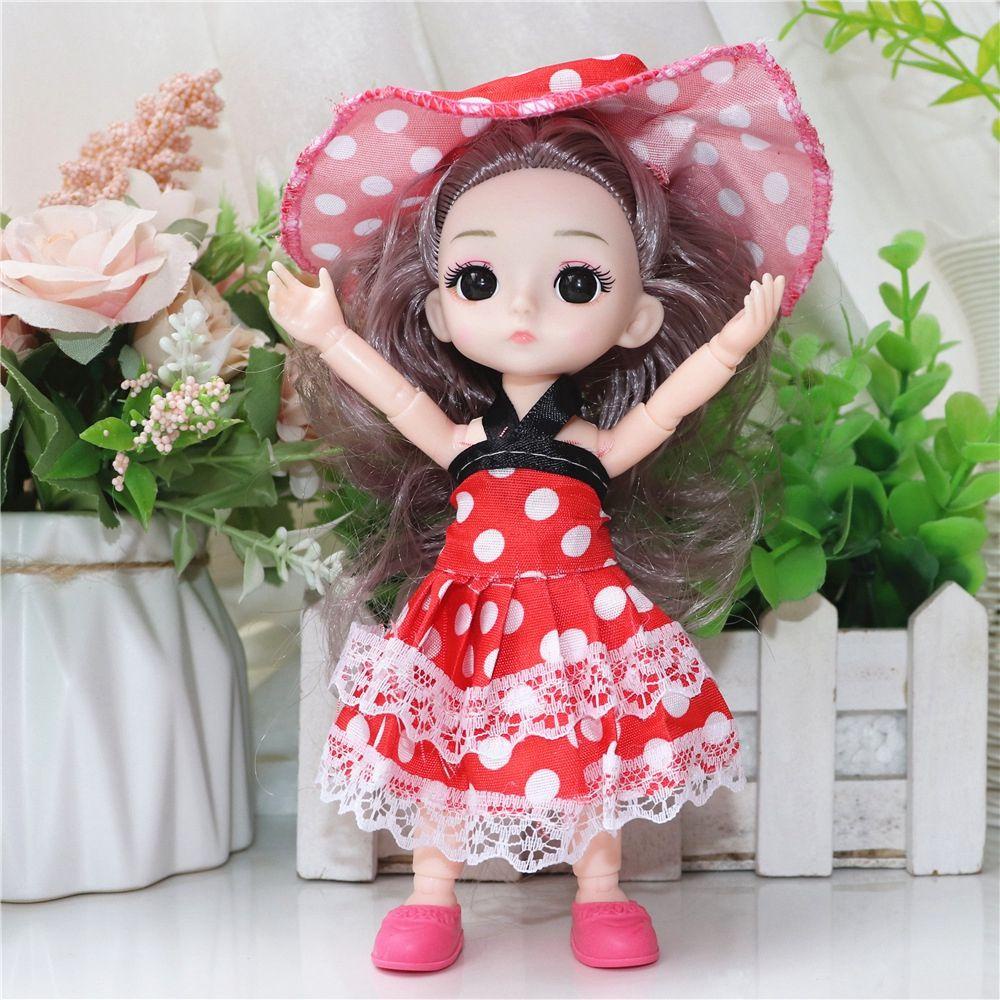 RAINBOW Đầm Đồ Chơi Búp Bê 1 / 12Bjd Molly Body Obitsu 11 Ob11 Ob11 Gsc 16~17cm