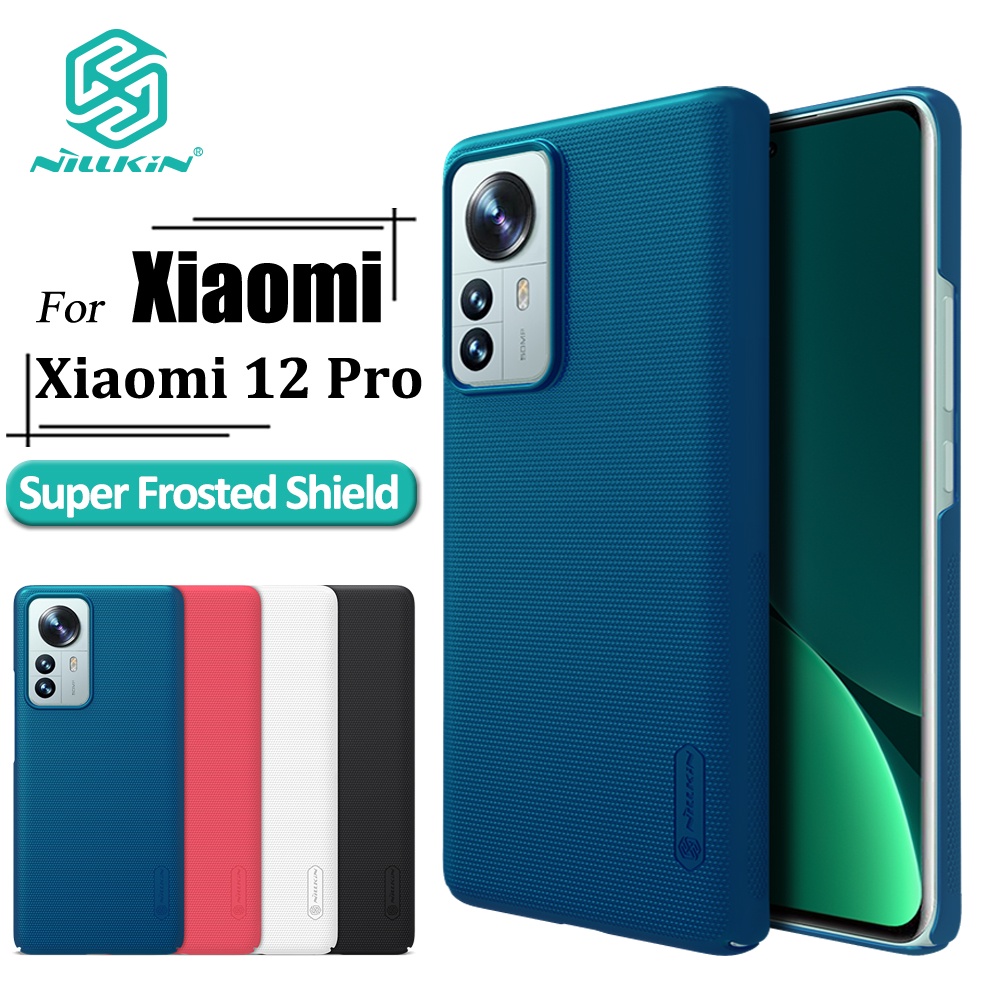 Ốp điện thoại NILLKIN PC cứng siêu mỏng mặt nhám chống sốc chống bám vân tay thích hợp cho Xiaomi 12 Pro