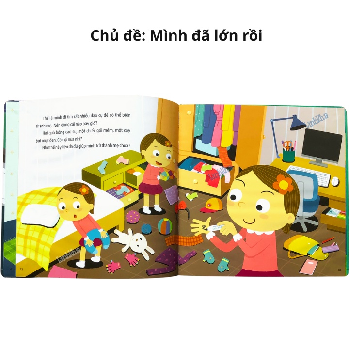 Sách Giáo Dục Giới Tính Dành Cho Trẻ Từ 3 Tuổi - Mình Đã Lớn - Nhà Phát Hành Tân Việt