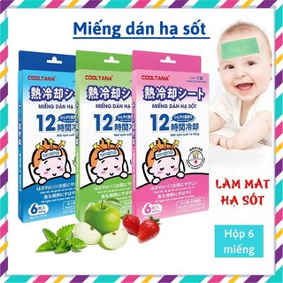 Miếng dán hạ sốt COOLTANA Japan Technology