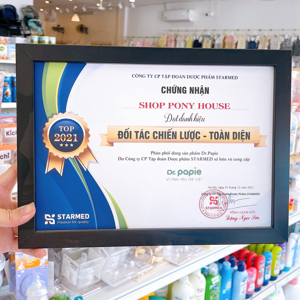 Khăn Lau Hạ Sốt Dr.Papie Cho Bé, Hạ Nhiệt Giảm Sốt Ngắn Ngừa Co Giật Cho Bé Từ Sơ Sinh Hộp 25 Tờ