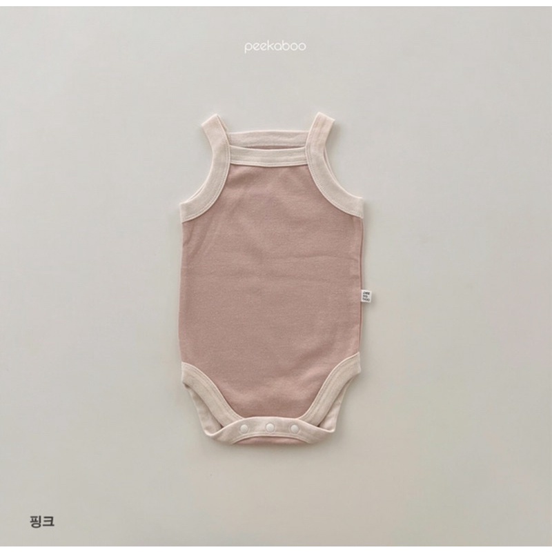 Body suit 2 dây trơn PEEKABOO 2022