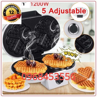Máy Làm Bánh Kẹp Tàn Ong, Waffle, Bông Lan Sokany Tiện Dụng Tại Nhà
