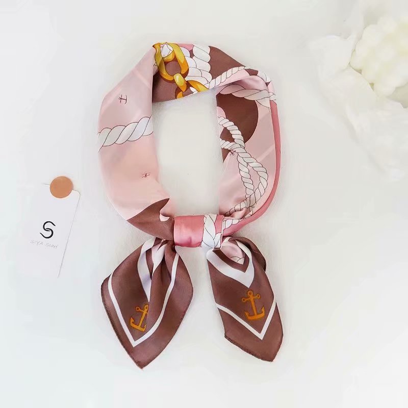 Khăn Choàng Cổ Vuông 70CM(27.5*27.5 Inches) WJ1026-80 Chất Liệu Lụa