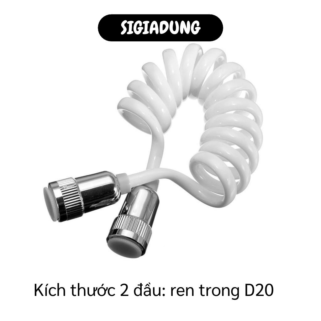 [SGD] Dây Lò Xo Xịt Vệ Sinh - Dây Vòi Xịt Chiều Dài 150cm Nối Vòi Sen Linh Hoạt 8677